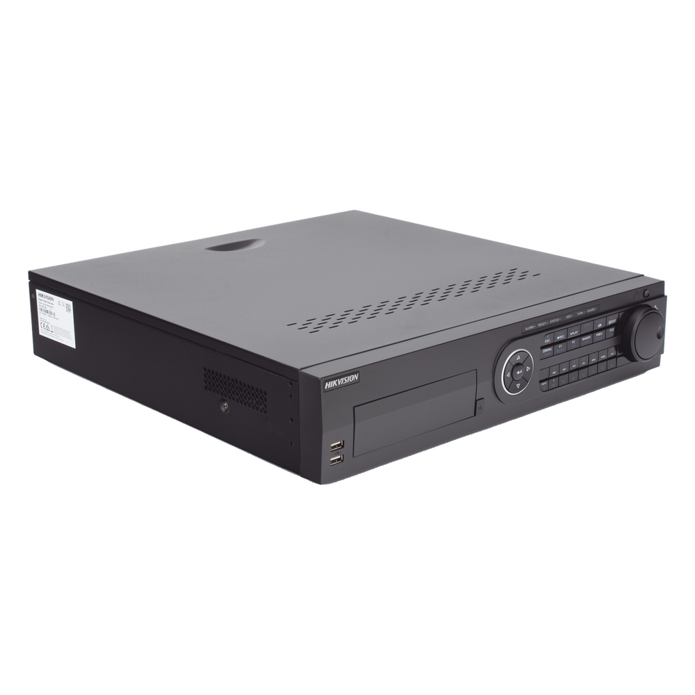 DVR 16 Canales TurboHD + 8 Canales IP / 3K / 5 Megapixel /  8 Bahías de Disco Duro / 16 Entradas de Audio Fisicas (Microfono por Separado) / Audio por coaxitron / Acusense / 16 Entradas de Alarma / POS / H.265+