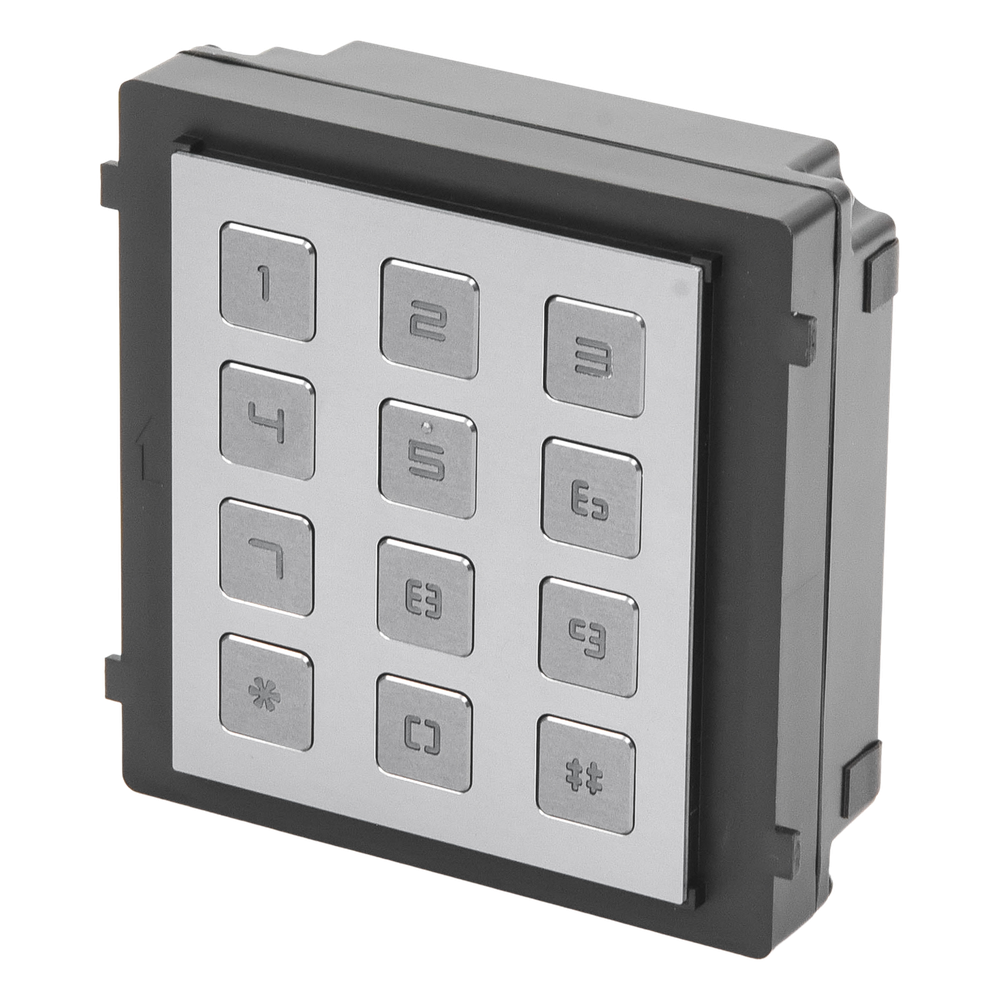 Módulo de Teclado para Frente de Calle  Modular / Desbloqueo de Puerta Mediante Código / Llamada a monitor.