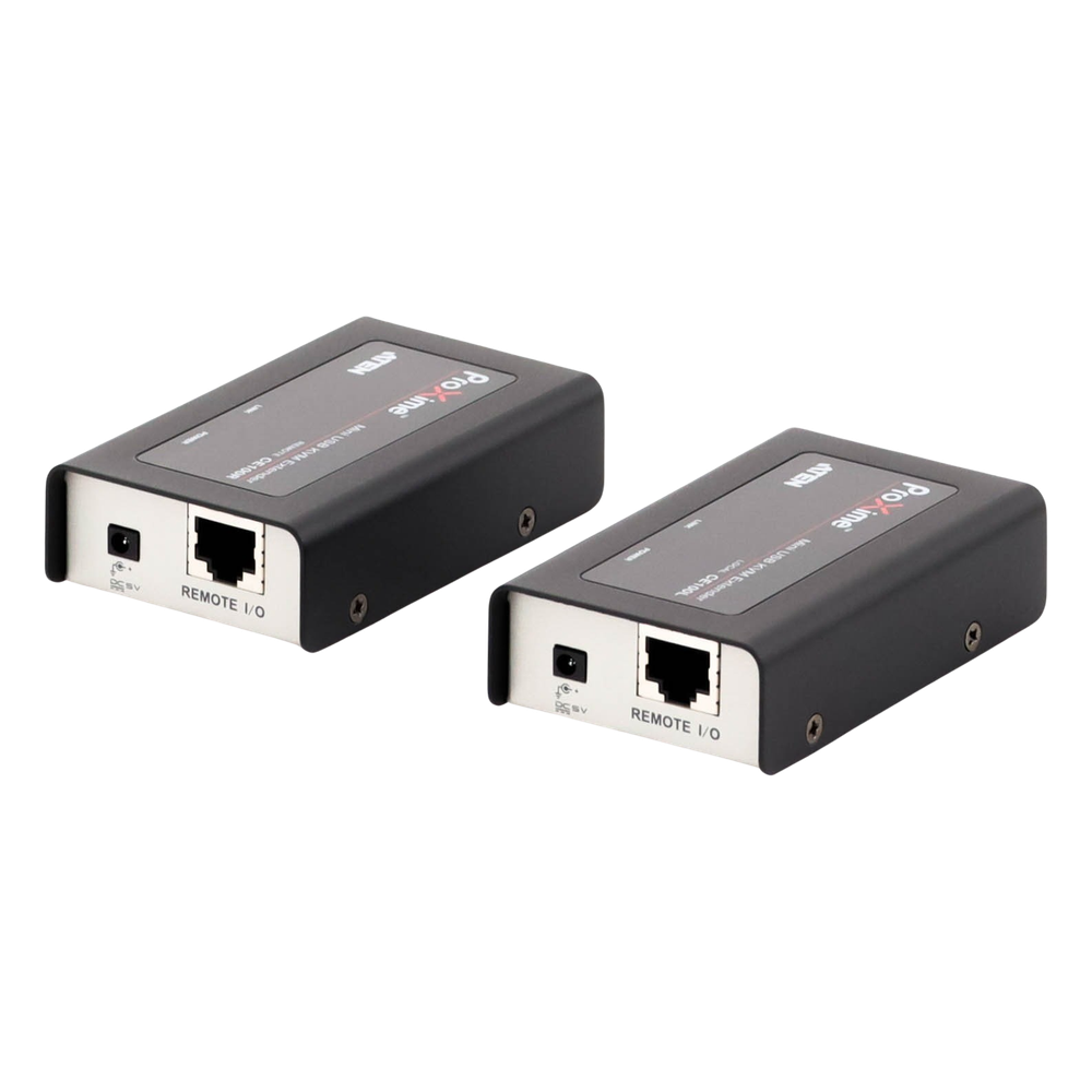 Extensor KVM USB | Acceso remoto PC | Hasta 100 m Cat5e | 1920x1200 | Protección ESD | Ajuste deskew