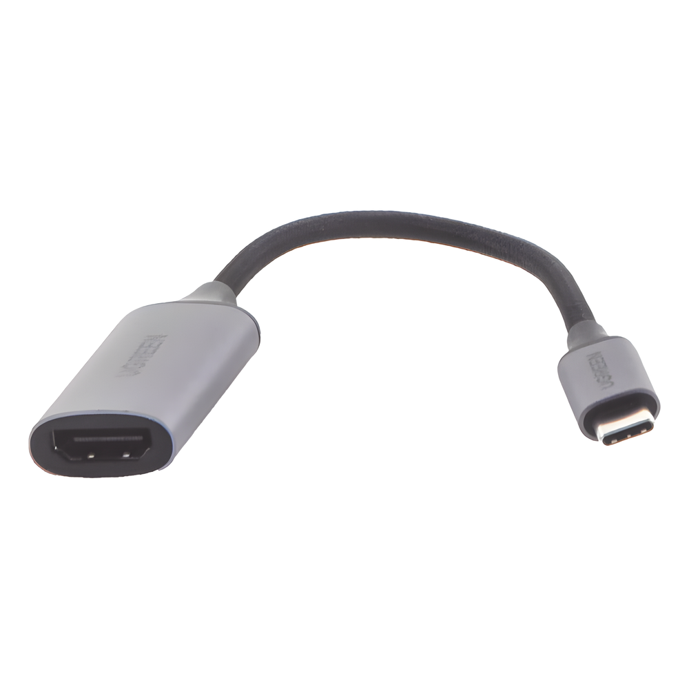 Cable Adaptador USB C a HDMI 4K@60Hz / Convertidor Thunderbolt 3 / Caja de Aluminio / HDMI V2.0 / 3D / Longitud del Cable 10 cm (3.94 Pulgadas)