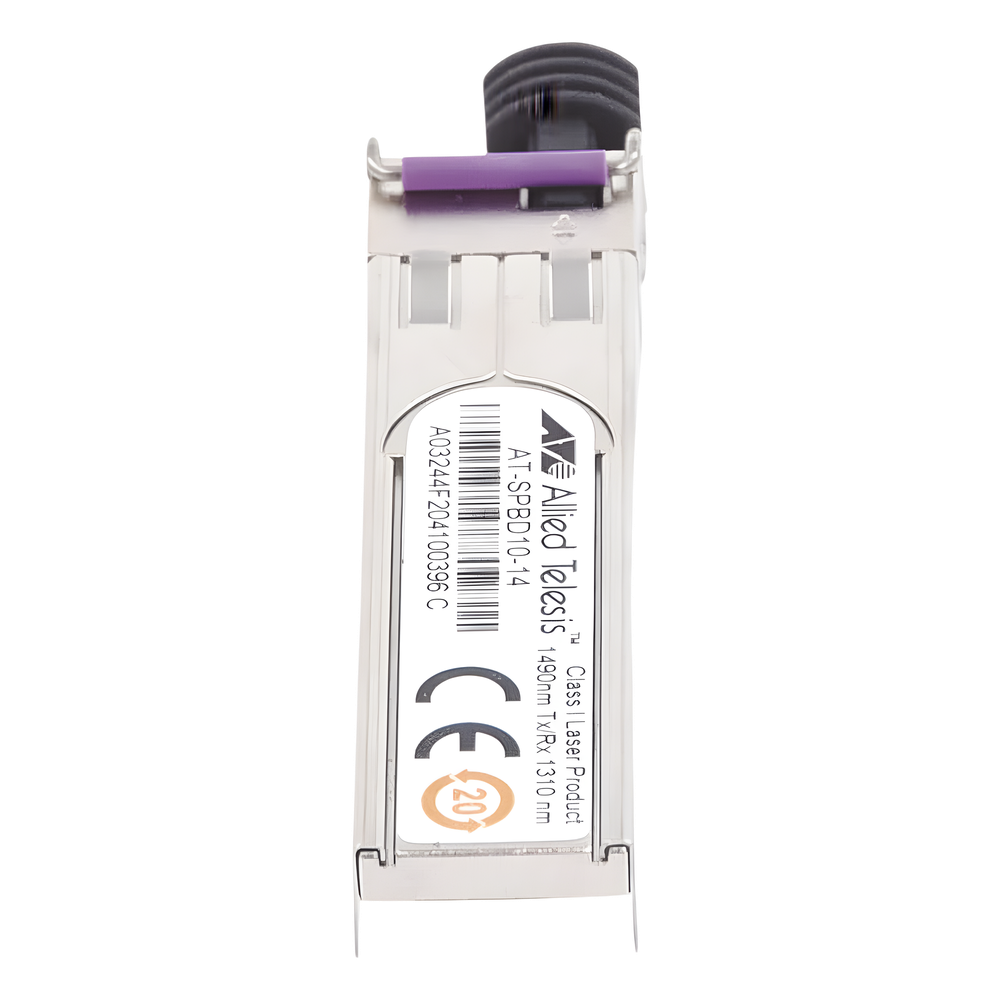 Transceptor SFP/LC, 10 km, Bi-Direcional, GbE, SMF, 1490Tx/1310Rx (Requiere el AT-SPBD10-13)