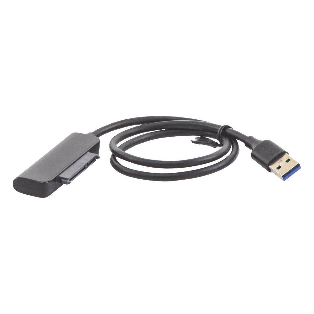 Cable Adaptador SATA a USB 3.0 | SATA 3.0/2.0 | Soporta HDD y SSD de 2.5" | Soporta S.M.A.R.T, TRIM, UASP | No Requiere Adaptador de Corriente | Cable 50 cm.