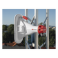 Antena Sectorial Asimétrica Carrier Class apertura 90 grados tipo cuerno 16 dBi 5180-6000 MHz conectores tipo N hembra