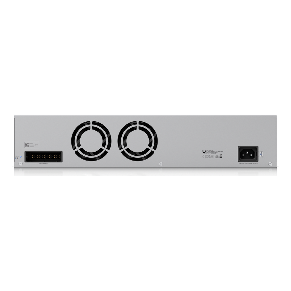 UNAS Pro Servidor NAS 2U Rack con 7 Bahías para HDD/SSD de 2.5/3.5" para Discos SATA, Puerto 10GbE SFP+ y 1GbE RJ45