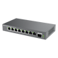 Switches de red Multi-Gigabit de 2.5G No Administrable / 8 Puertos RJ45 de 100/1000/2500Mbps / 1 puerto de fibra SFP+