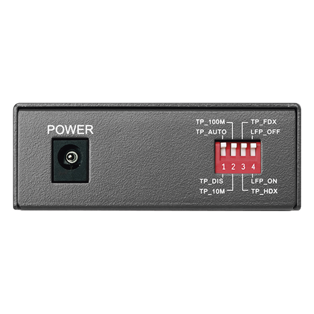 Convertidor Fibra Óptica WDM Monomodo / 1 puerto RJ45 10/100 Mbps / 1 puerto SC/UPC 100 Mbps /  Hasta 20 Km / Para su Funcionamiento Requiere el Modelo MC111CS / Plug and Play