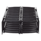 Organizador de Cable Horizontal RouteIT, Doble, Para Rack de 19in, 4in de profundidad, 2UR