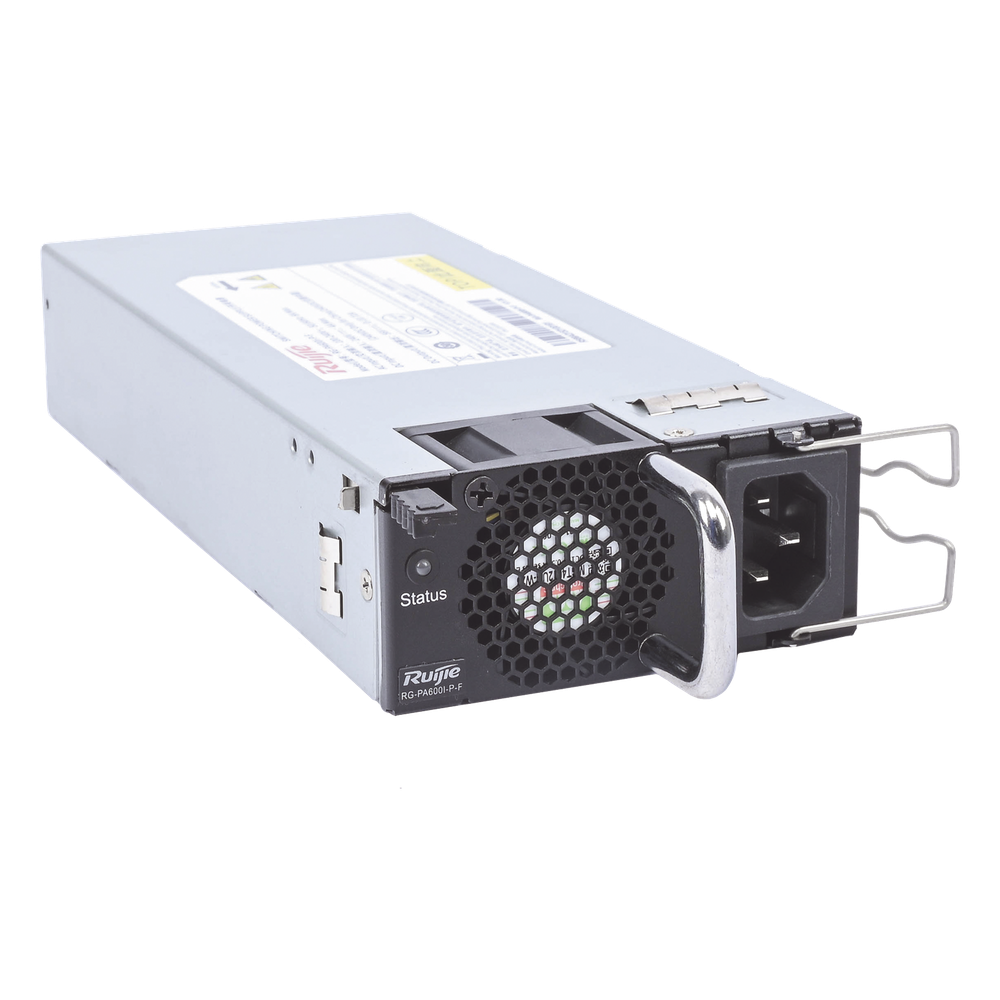 Fuente de Energía Modular, proporciona hasta 370 Watts para Switches Empresariales Ruijie Networks