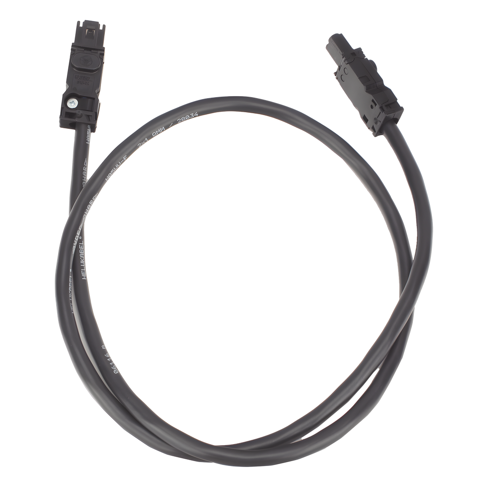 Cable de unión para Lámparas LED CEL550M HOFFMAN color negro 1 metro