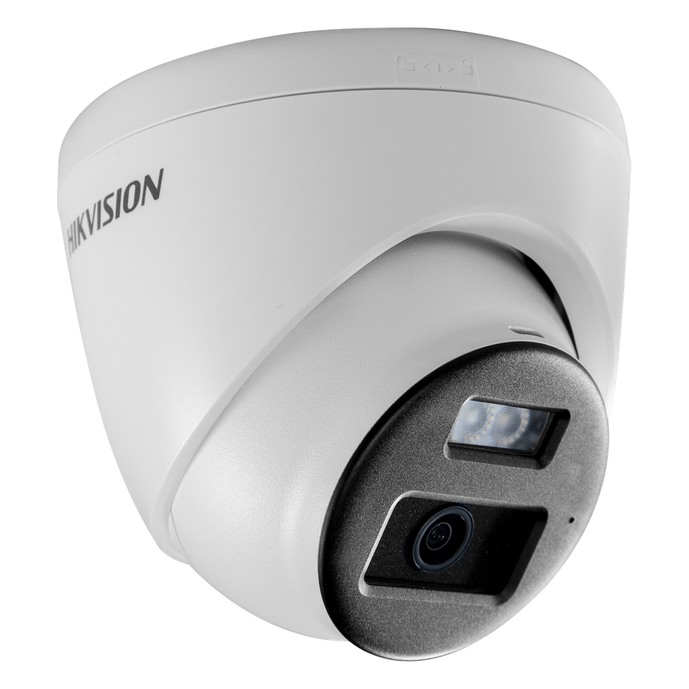 [Audio Bidireccional + Dual Light + ColorVu] Turret TURBOHD 2 Megapixel (1080p) / Lente 2.8 mm / 40 mts IR EXIR + 40 mts Luz Blanca / Micrófono y Bocina Integrado / Exterior IP67 / dWDR