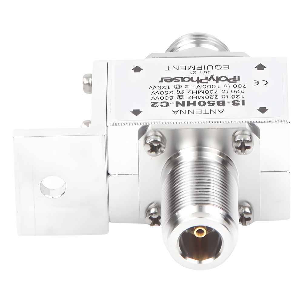 Protector Coaxial RF / 125-1000 MHz / 50 &Omega; / Conectores N Hembra / Ceja Frontal / 500W