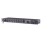 PDU Switchable por Toma, Para Distribución de Energía, Entrada 120 Vca NEMA 5-15P, Con 8 Salidas NEMA 5-15R, Horizontal 19in, 1UR