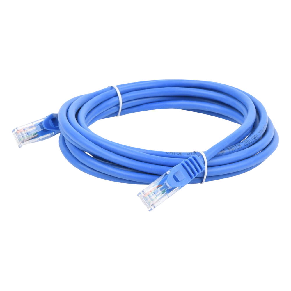 Cable de Parcheo UTP Cat5e - 3 Metros (9.84 Pies) - Azul