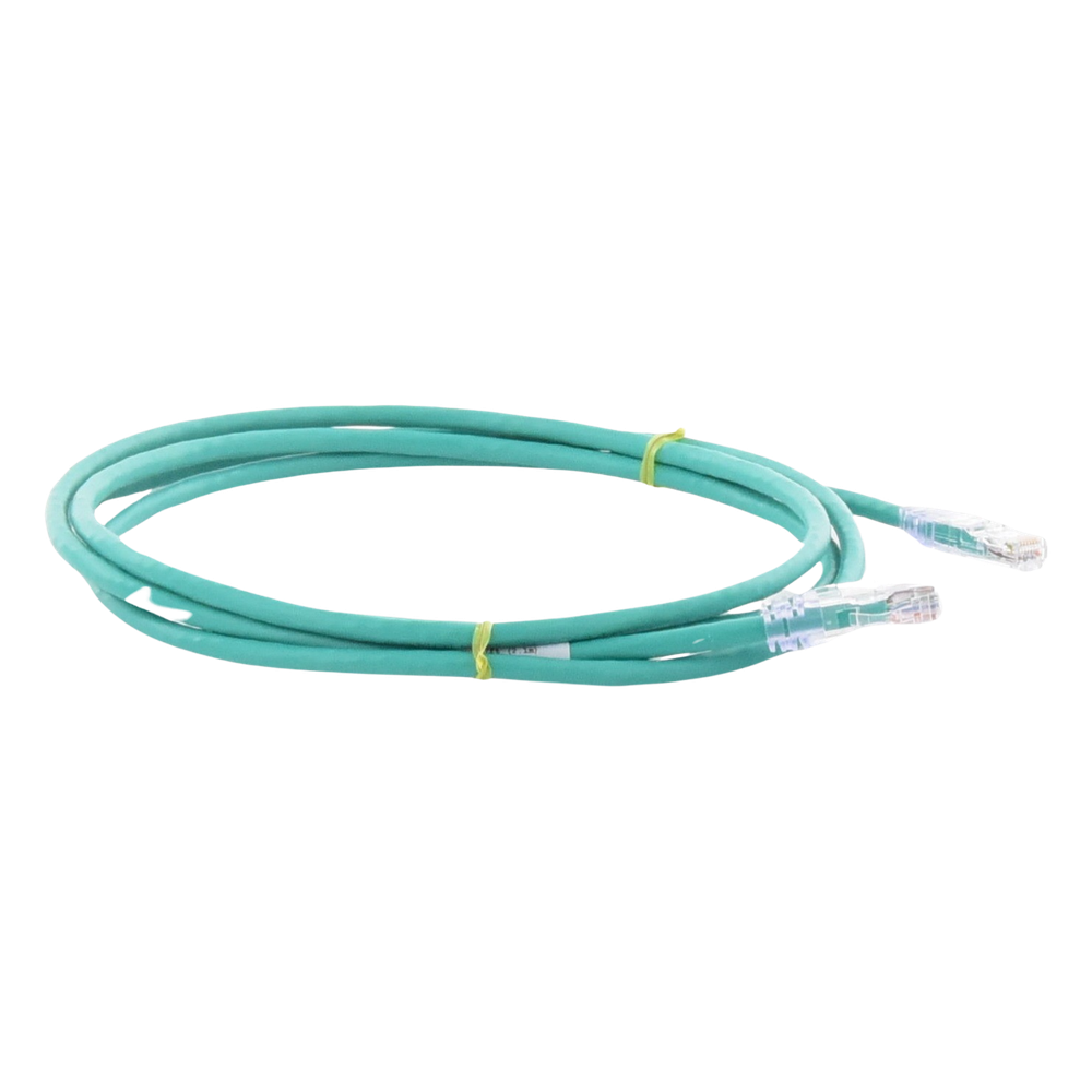 Cable de Parcheo UTP Categoría 6, con Plug Modular en Cada Extremo - 2 Metros (6.56 Pies) - Verde