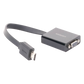 Adaptador HDMI a VGA / Resolución 1080P / Audio 3.5mm / Con Puerto Micro USB para Alimentación / Plug & Play / No Requiere Controlador / ABS / Flexible y Duradero