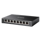 Switch Gigabit Easy Managed 8 Puertos / PoE+ 64W / Cloud Management Omada / 16 Gbps Switching / Fanless / Desktop-Wall Mount