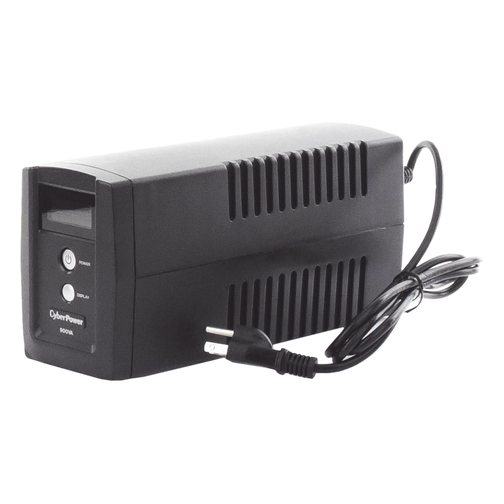 UPS de 900 VA/420 W, Topología Línea Interactiva, Entrada 120 Vca NEMA 5-15P, y 6 Salidas NEMA 5-15R, Con Regulador de Voltaje (AVR)
