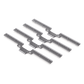 Kit de apilamiento/stack para unir 2 racks UniFi modelo U-RACK-6U-TL, para lograr un rack de 12 UR. No incluye los racks