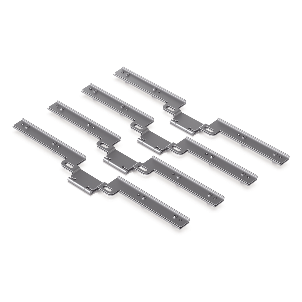 Kit de apilamiento/stack para unir 2 racks UniFi modelo U-RACK-6U-TL, para lograr un rack de 12 UR. No incluye los racks
