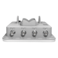Punto de Acceso Industrial Super Wi-Fi 6 Conectorizado 2x2, Doble Banda Simultanea en 2.4 y 5 GHz, Hasta 400 m de Cobertura, 512 Usuarios Concurrentes