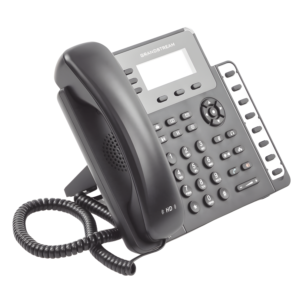 Teléfono IP SMB de 3 líneas con 3 teclas de función, 8 teclas de extensión BLF y conferencia de 4 vías, PoE
