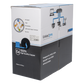 Bobina de Cable de 305 Metros (1000 Pies) Cat6+, CM, Calibre 23 Alto Rendimiento, ETL, UL, Color Azul, Super Flexible, para Aplicaciones de Video Vigilancia, Video HD, y Redes de Datos. Uso Interior.