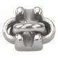 Nudo/ Perro/ Abrazadera Acero Forjado para Cable de 1/8", Acero Inoxidable.