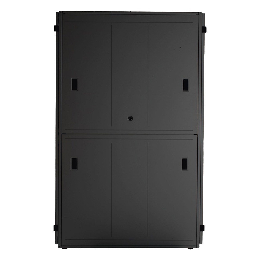 Gabinete FlexFusion™ XGL (Light) para Centros de Datos, 48 UR, 800 mm de Ancho, 1070 mm de Profundidad, Fabricado en Acero, Color Negro