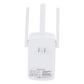 Repetidor / Extensor de Cobertura WiFi N / MU-MISO / 300 Mbps 2.4 GHz / 3 antenas externas / Botón WPS