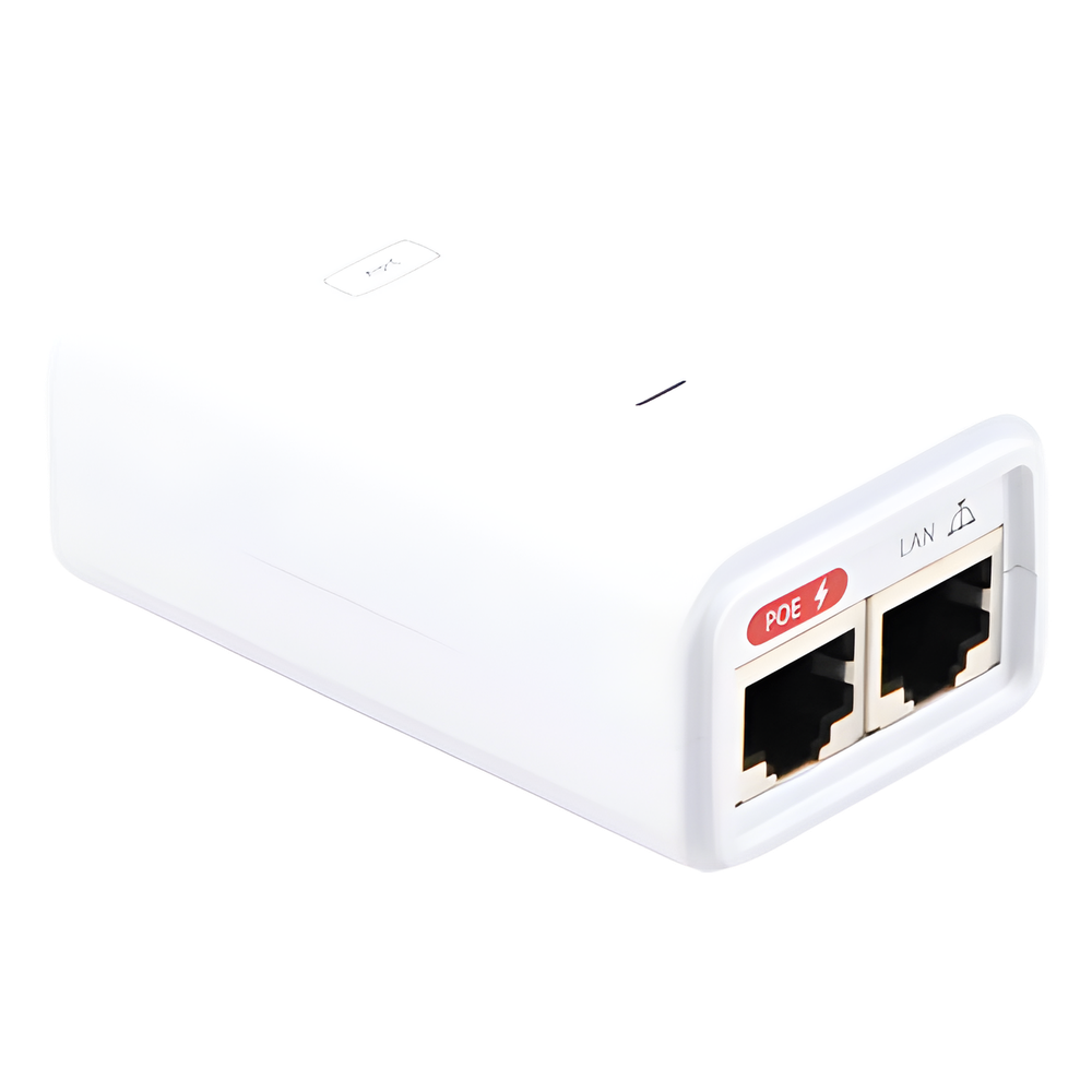 Adaptador PoE Ubiquiti Gigabit de 24 VDC, 0.3 A