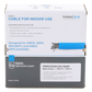 Cable Cat6+ Calibre 23 Alto Rendimiento, ETL, UL, Color Azul, de 100 Metros (328.08 Pies), Super Flexible, para Aplicaciones de CCTV, Video HD, y Redes de Datos.