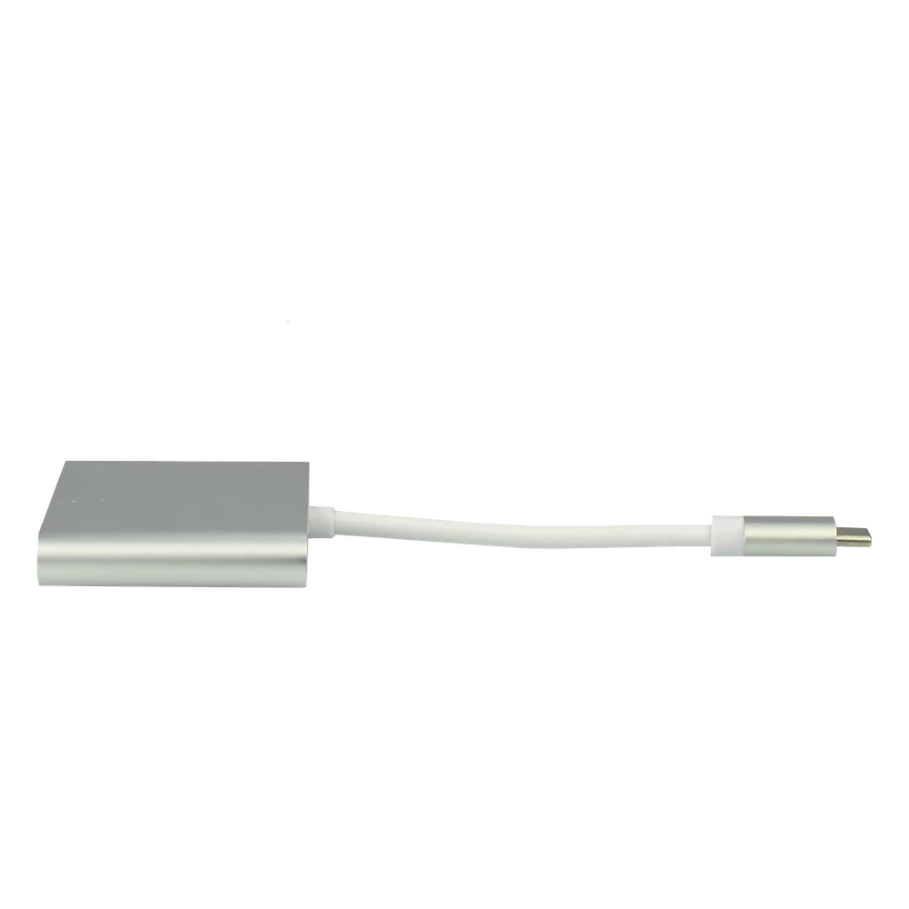 Adaptador Multipuerto USB-C 3.1 A HDMI 4K / USB 3.0 / USB – C /  Alta Velocidad de Transmisión de Datos / Admite Carga Rápida (PD) en el Puerto USB – C
