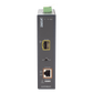 Convertidor de Medios PoE Industrial, Puerto SFP 1000BASE-SX/LX a Puerto RJ45 Gigabit con Salida PoE 802.3at (Hasta 30 W).