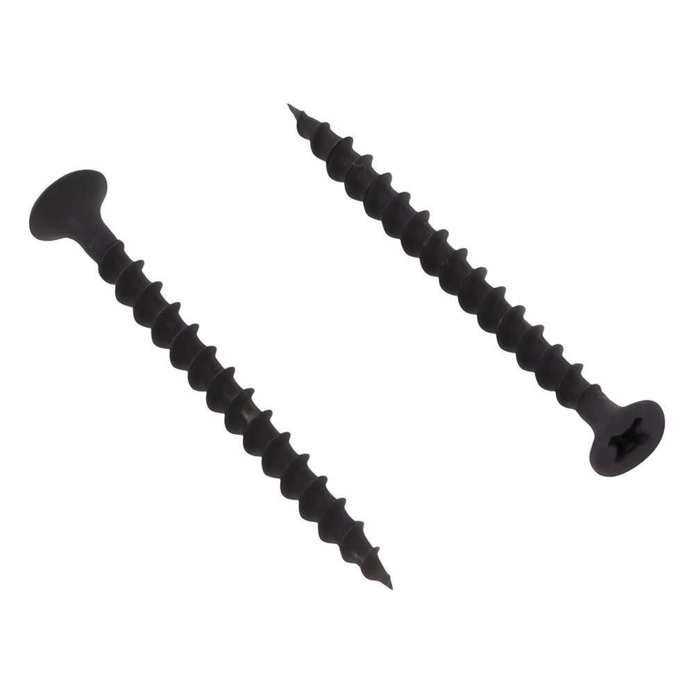 Tornillo - Pija Multiusos fosfatizada #8 x 2", Bolsa con 100 piezas.