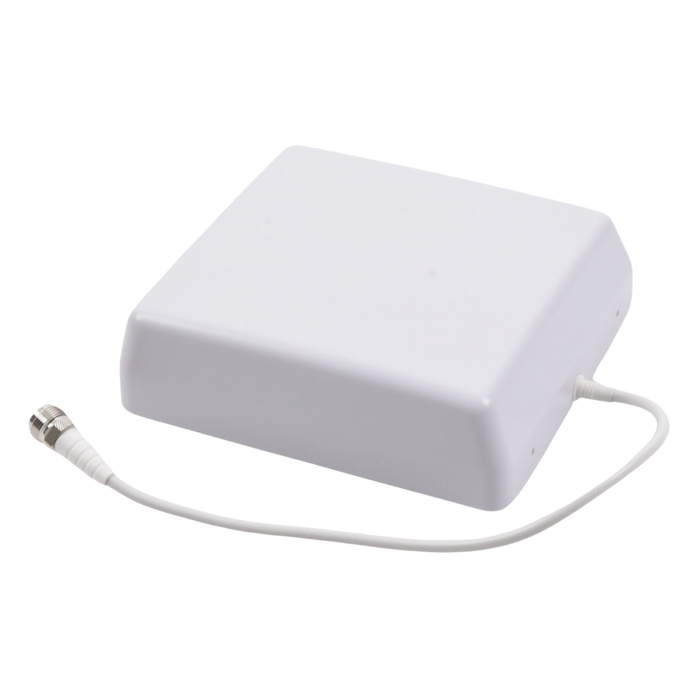 Antena Tipo Panel Multibanda 617-960 MHz/ 1710-2700 MHz. Para interior. Especial para amplificadores y dispositivos celulares Multi-tecnología.