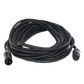 Cable XLR | 3 polos | Conector Hembra-Macho | Serie M | Carcasa Negra | Contactos Dorados | Ideal para Microfonía | Longitud 10m