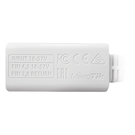 PoE Pasivo para Equipos Mikrotik 10/100/1000 Mbps