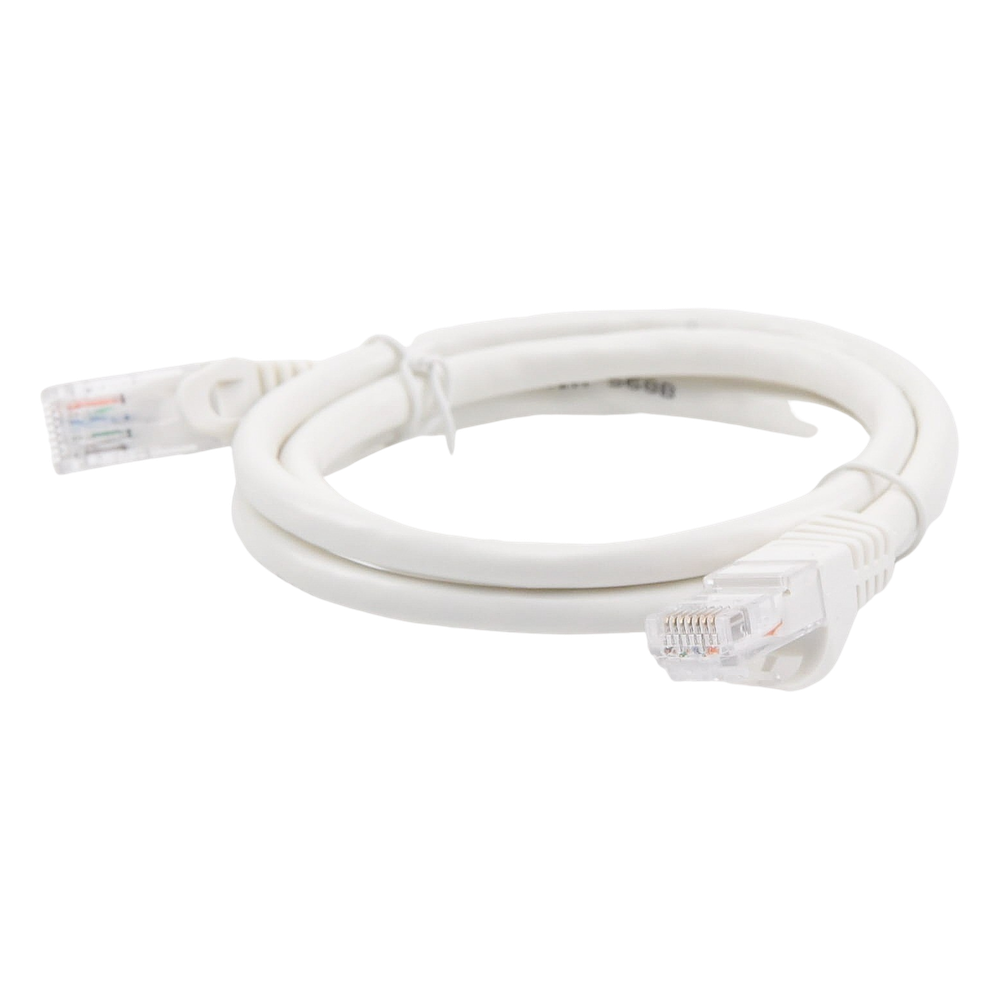 Cable de Parcheo UTP Cat6 - 1 Metro (3.28 Pies) - Blanco