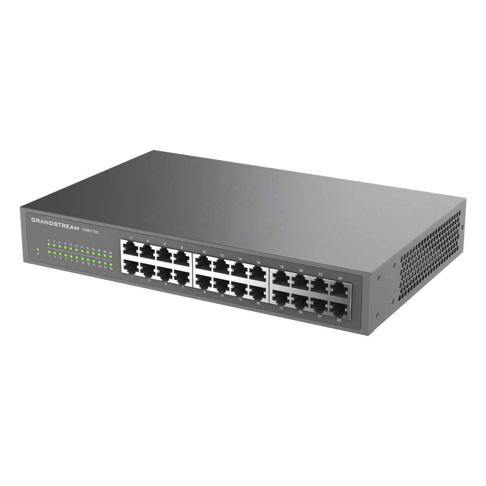 Switch Gigabit No Administrable / 24 Puertos 10/100/1000 MBPS
