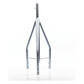 Tramo de Remate (Copete) para Tramo STZ-35 Galvanizado Electrolítico con Opresores para Pararrayo.