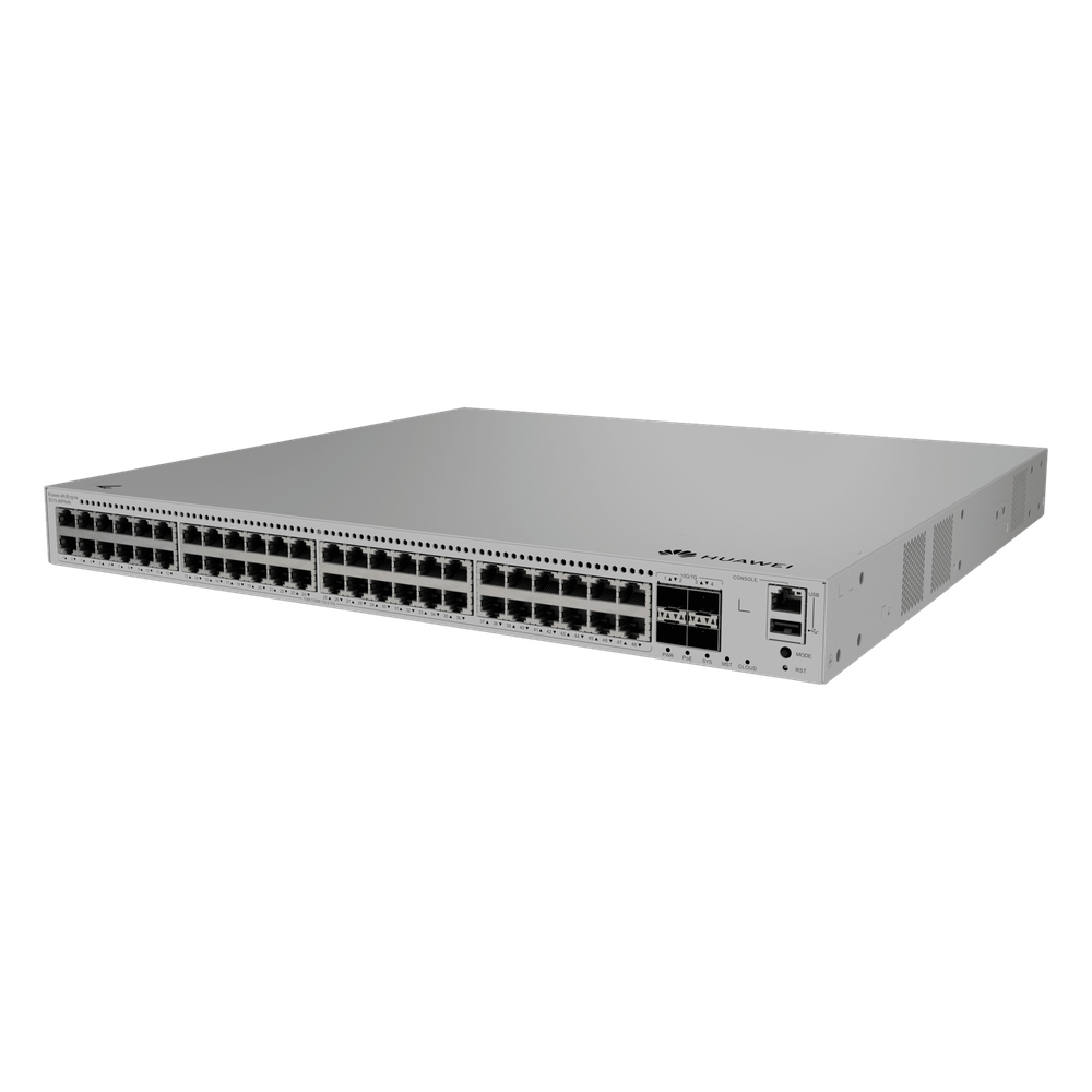 Switch eKit Distribución/Core MultiGigabit PoE+ Capa 3 / 48 puertos PoE+ 2.5 Gbps + 4 SFP+ / iStack / PoE Perpetuo (360 W) / Libre de Licenciamiento