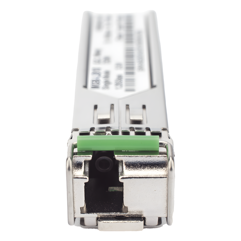 Transceptor mini-Gbic SFP 1G LC TX:1550nm RX:1310 para fibra Mono Modo 10 Km WDM, Requiere MGB-LA10
