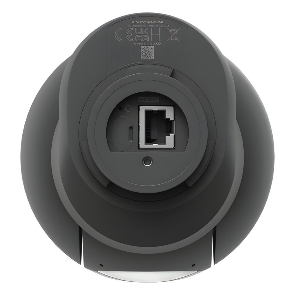 Cámara UniFi Protect G6 PTZ Color Negro, Doble Lente 4K, Zoom Híbrido 10x, Motor AI Multi-TOPS, Visión Nocturna IR 30m, Audio Bidireccional, Protección IP66, Resistencia al Vandalismo IK04