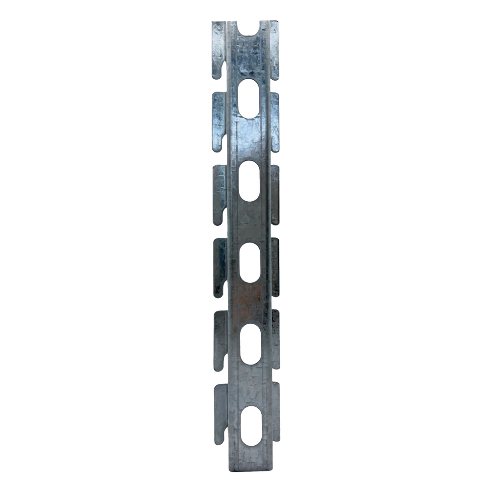 Sujetador Universal Profundo Multiusos, Tramos de 3 metros de largo, Con Acabado Electro Zinc, Complemento Ideal Para la Instalación de Charola Tipo Malla