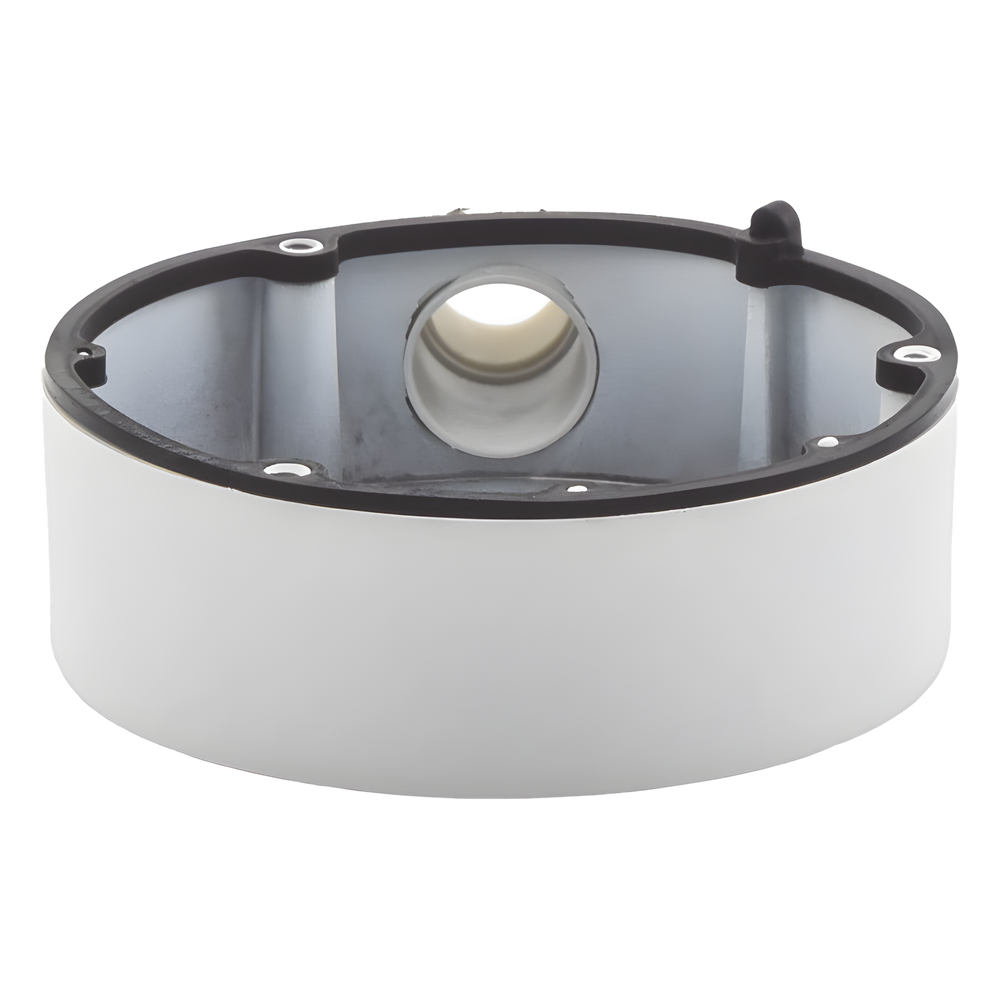 Caja de Conexiones de Exterior para Cámaras Tipo Mini Domo / IP66 / Color Blanco