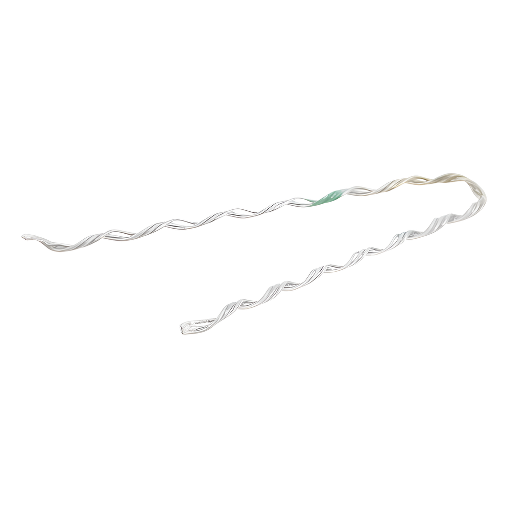 Remate Preformado de Acero Galvanizado para fibra Drop Redonda de &Phi; 3 mm