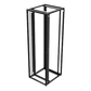Organizador Vertical de Cables para Rack 45 UR (79 in) / Acero Negro RAL 9005 / Sección 95x208 mm (3.7x8.2 in) / Capacidad 726 Cables / Dedos cada 1.75 pulg / ProLine S1 HOFFMAN