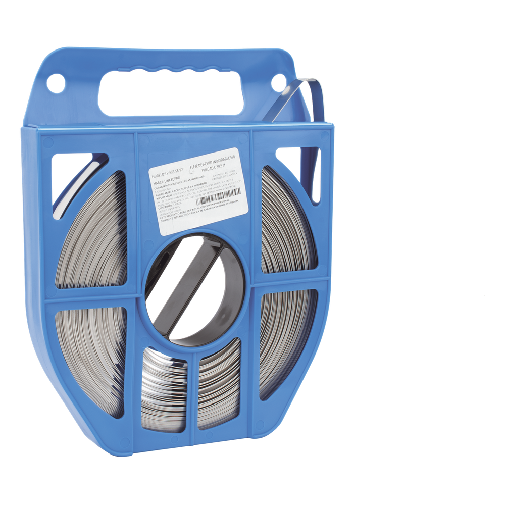 Fleje de Acero Inoxidable 304 de 5/8", 0.70 mm, 30.5 metros