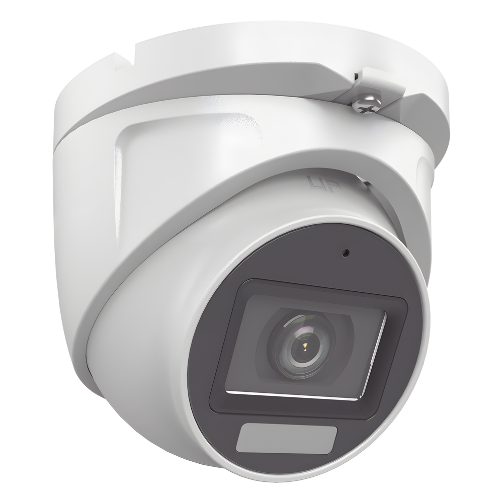 [SIN LOGO DE MARCA][Dual Light + ColorVu] Turret TURBOHD 2 megapixel / 30 mts IR + 20 mts luz blanca/ Lente 2.8 (100° de Visión) / Exterior IP66 / Audio por Coaxitron / TVI-AHD-CVI-CVBS / Metal / Smart-Hybrid light