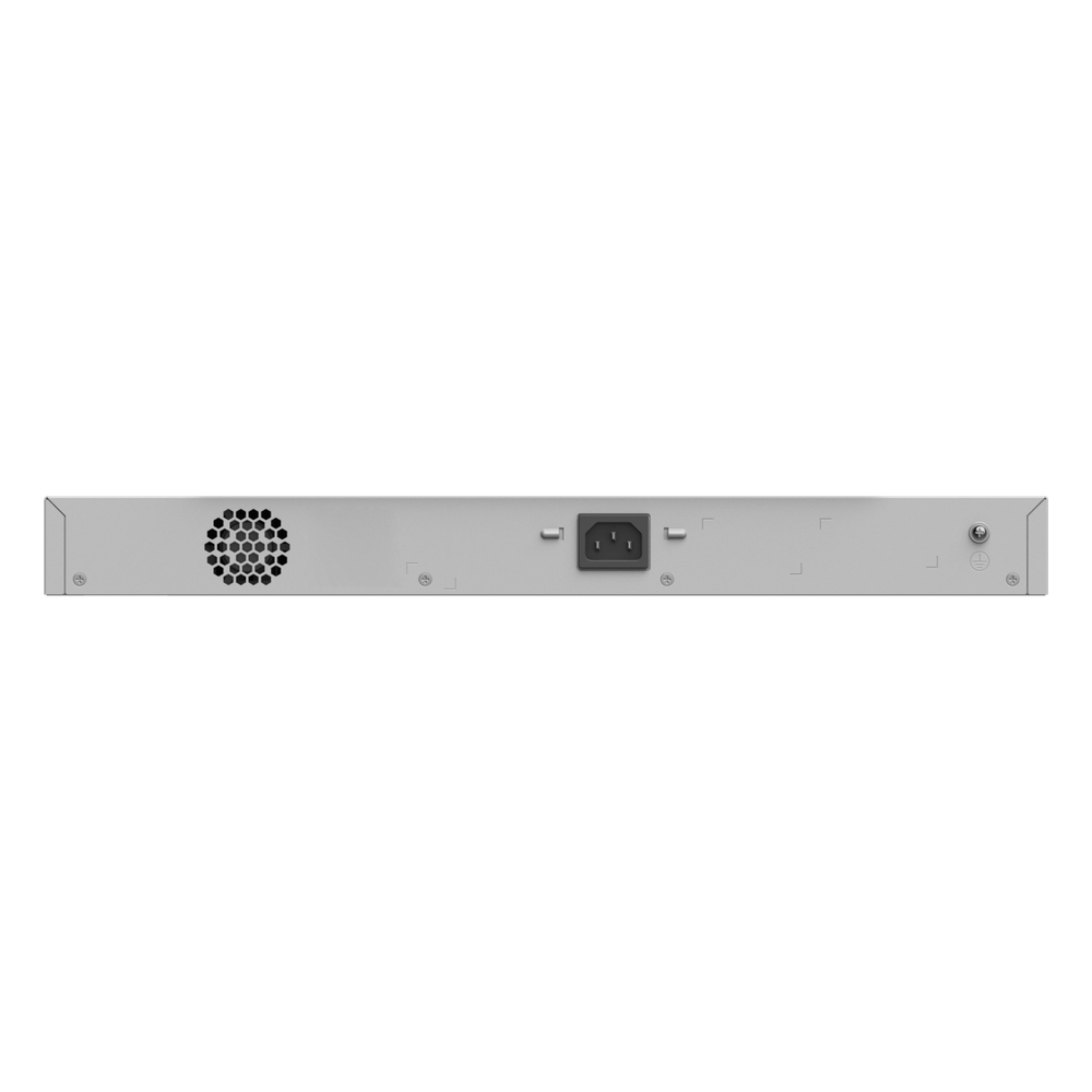 Switch Layer 2 Smart Cloud Managed / 28 Puertos Gigabit / 24 Puertos PoE+ 370 W / Switching 56 Gbps / Forwarding 41.664 Mpps / Montaje Rack / CCTV Mode / ERPS / Protección 6 kV / Garantía 3 Años